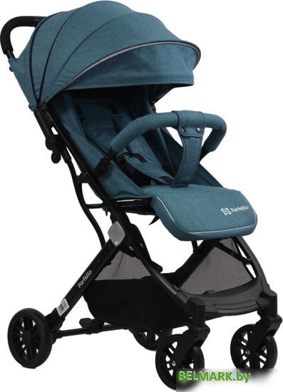 Коляска прогулочная «книга» Farfello Comfy Go CG-19 (темно-бирюзовый) - фото