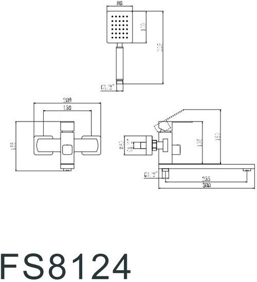 Смеситель Fmark FS8124H - фото2