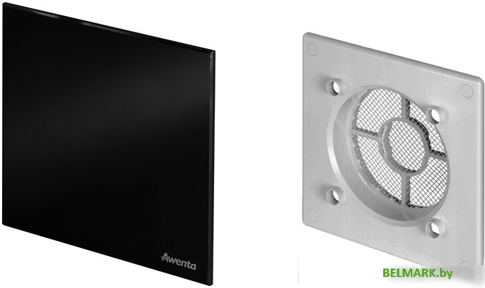 Вентиляционная решетка Awenta RWO125sz-PTCB125P - фото