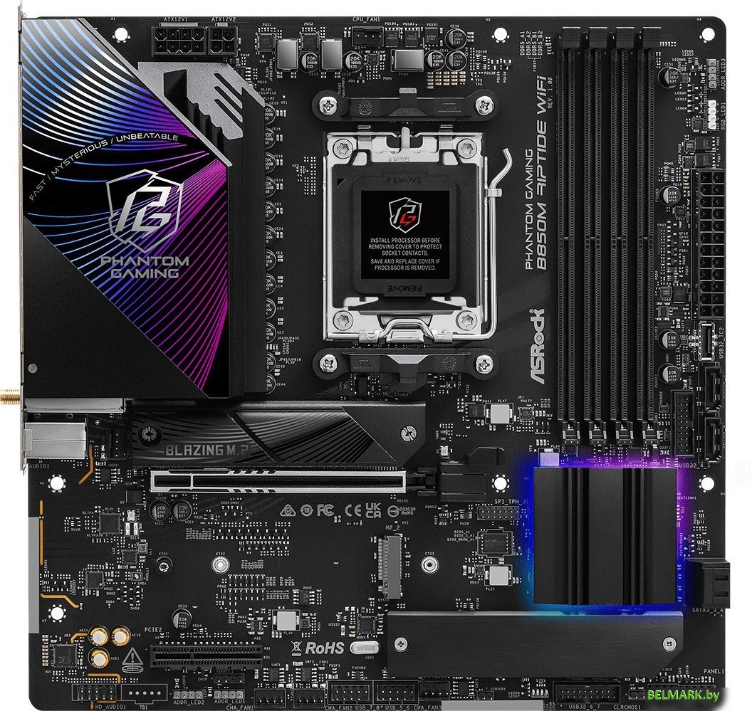 Материнская плата ASRock B850M Riptide WiFi - фото