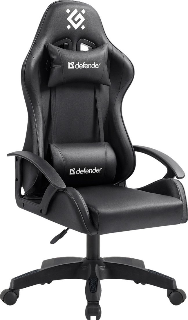 Игровое (геймерское) кресло Defender Aster (черный) - фото