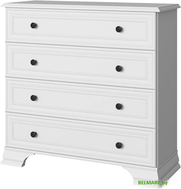 Комод Anrex Tiffany 4S (белый) - фото