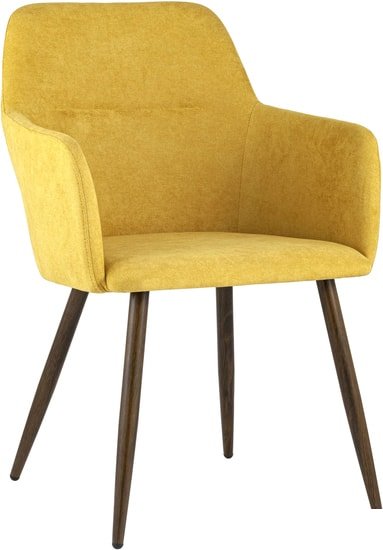 Стул с подлокотниками Stool Group Кинг (желтый) - фото