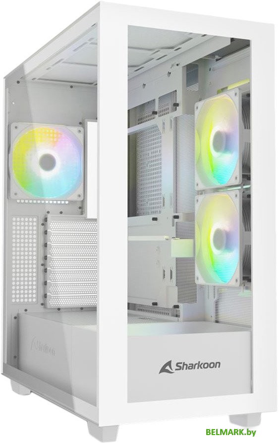 Корпус Sharkoon Rebel C60 RGB (белый) - фото