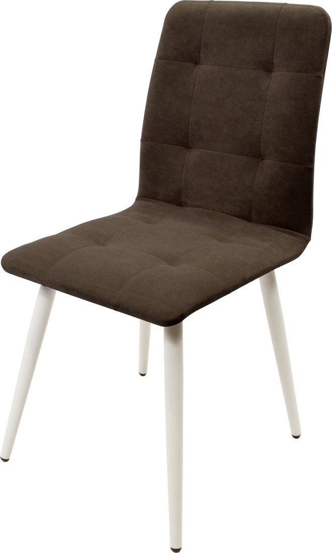Мирабелла Марсель Велюр (кофейный/белый) - фото