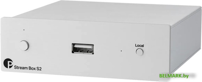Сетевой проигрыватель Pro-Ject Stream Box S2 (серебристый) - фото