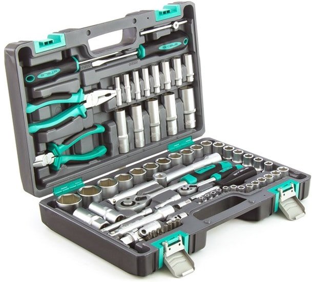 Универсальный набор инструментов Stels 14108 (69 предметов) - фото2