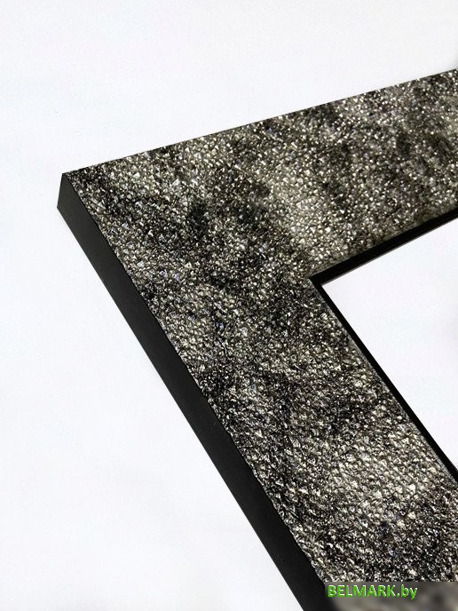 Зеркало Декарт Настенное в раме 8Л1668 (серый перламутр) - фото2