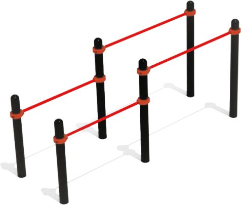 Брусья Dinamika Уличные ZSO-001871 - фото