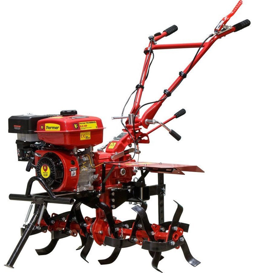 Мотокультиватор бензиновый FERMER FM-808MXL (без колес) - фото