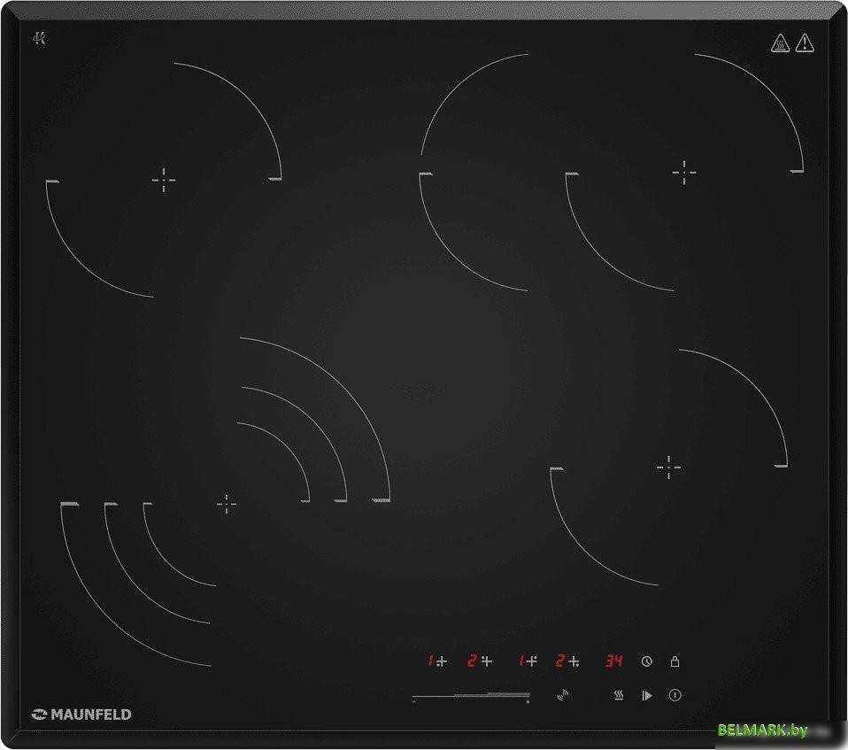 Варочная панель MAUNFELD CVCE594SSMDBK Lux - фото