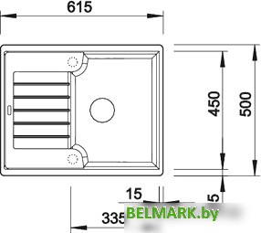 Кухонная мойка Blanco Zia 40 S (антрацит) [516918] - фото2