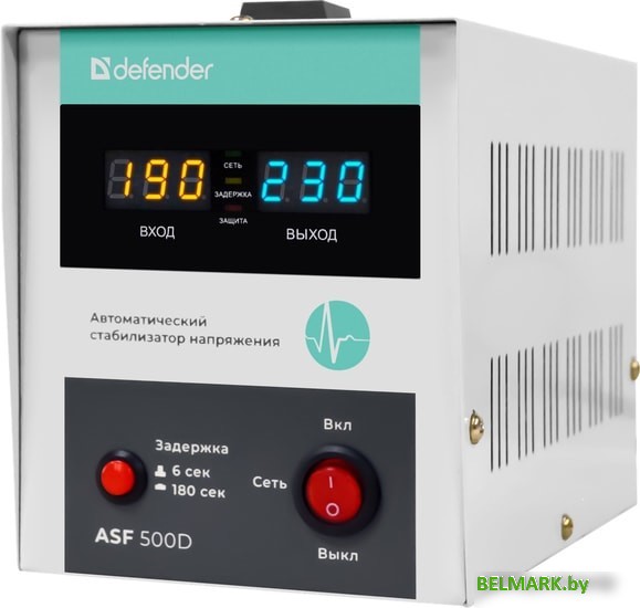 Стабилизатор напряжения Defender ASF 500D - фото2