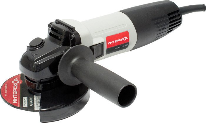 Угловая шлифмашина Интерскол УШМ-115/700 - фото