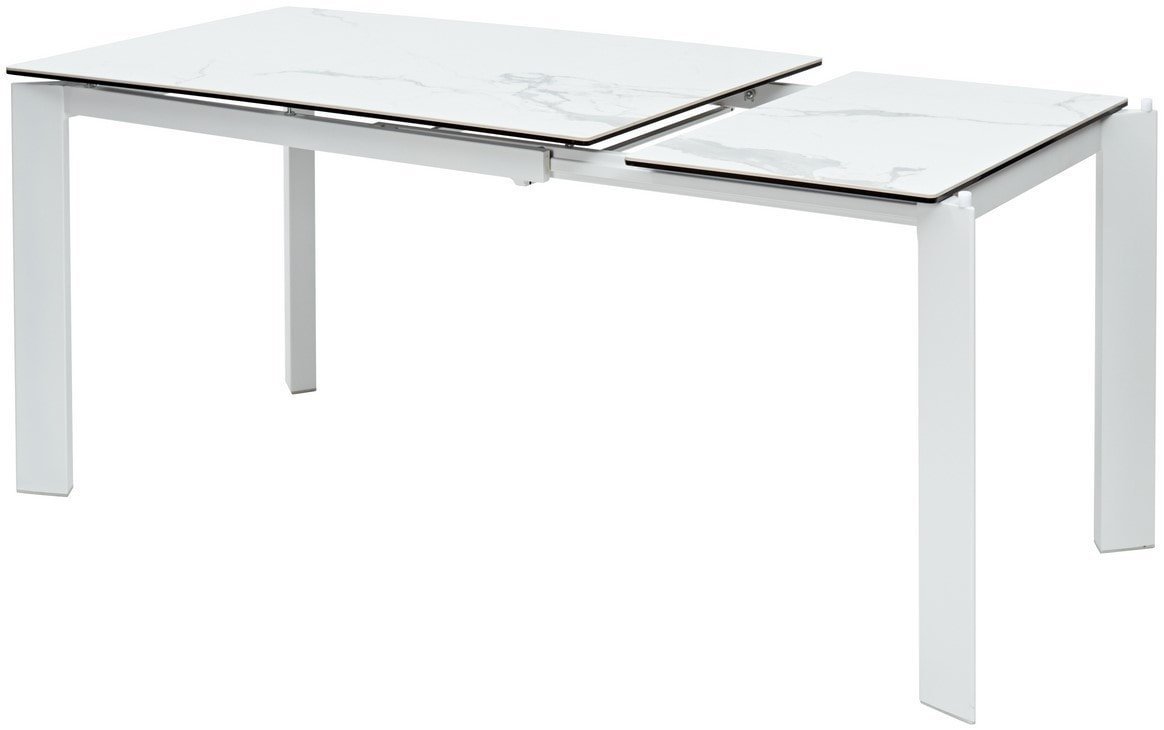 Кухонный стол M-City Corner 120 High Gloss DECDF5052THGSTATWHT (Statuario керамика/белый) - фото2