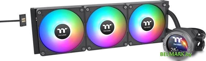 Жидкостное охлаждение для процессора Thermaltake TH420 V2 Ultra EX ARGB CL-W417-PL14SW-A - фото