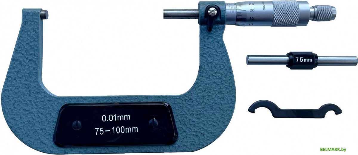 Микрометр Shanghai Instrument МК-100 (75-100мм) - фото