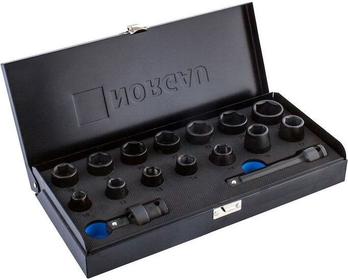 Набор головок слесарных Norgau N19K-016 - фото
