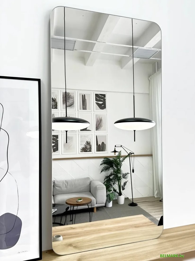 Зеркало с подсветкой eMZe Smartphone 45x77 LED.SMART.45.77.4K (с подсветкой) - фото