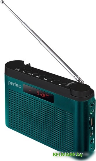 Радиоприемник Perfeo Тайга (темно-зеленый) - фото2