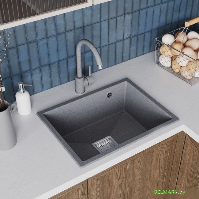 Кухонная мойка Polygran Blade 500 (серый) - фото2