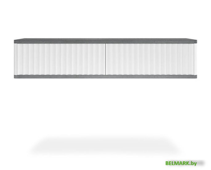 Тумба Shtabe Royal 5010 эко (белый/металл бруклин) - фото2