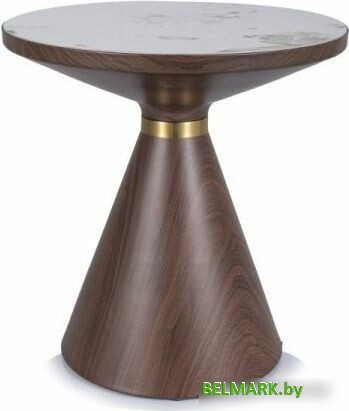 Журнальный столик Signal Napa A (белый/коричневый) - фото