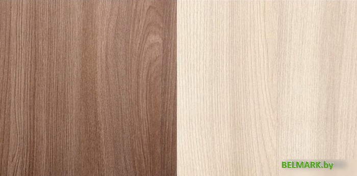 Тумба Памир ПКС-9 выкатная для стола (ясень шимо темный-ясень шимо светлый) - фото2