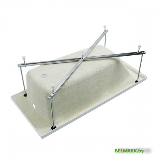 Ванна 1AcReal Palermo 180x80 (с каркасом) - фото2