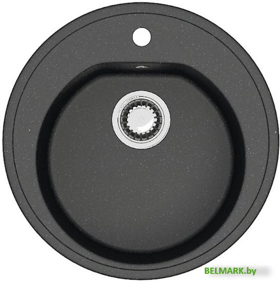 Кухонная мойка Teymi Lina D51 T120101 (черный матовый) - фото