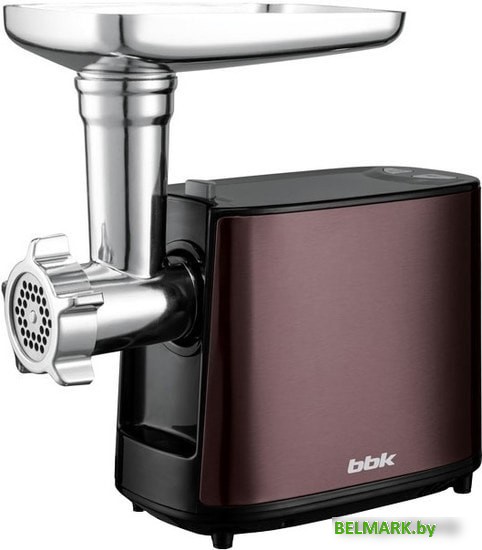 Мясорубка BBK MG1801 (черный/бордовый) - фото