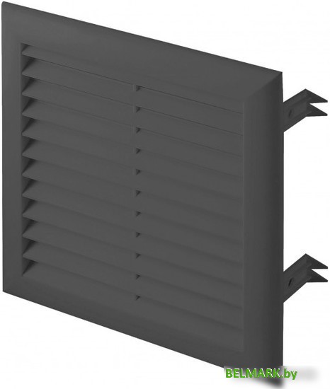 Вентиляционная решетка Awenta Express T100CZ 17x17 (черный) - фото