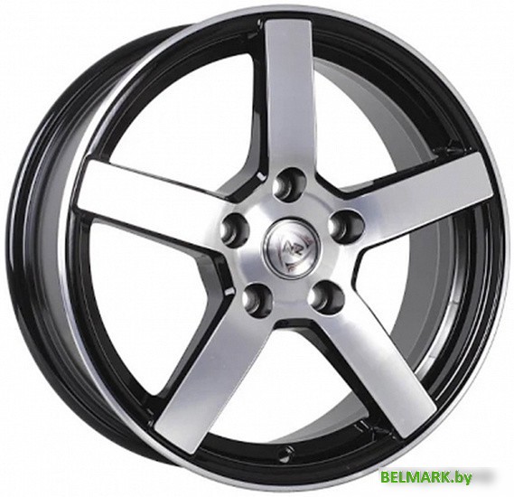 Литые диски NZ R-02 17x7" 4x100мм DIA 60.1мм ET 41мм BKF - фото
