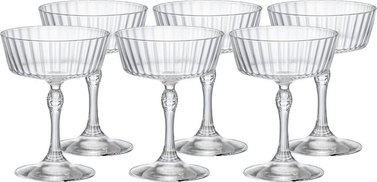 Набор бокалов для вина Bormioli Rocco Америка'20е 1.22150-6 (275 мл, 6 шт) - фото