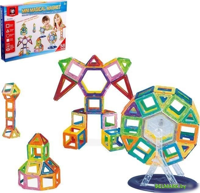 Магнитный конструктор Xinbida 2336518 Мини-магический магнит - фото2