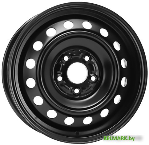 Штампованные диски TREBL 9165T 15x6" 5x112мм DIA 57.1мм ET 47мм black - фото