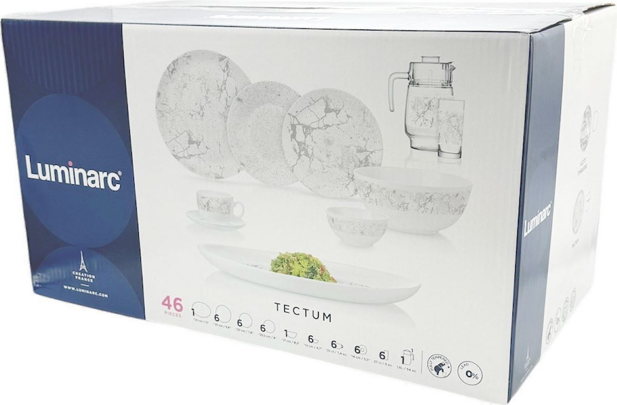 Столовый сервиз Luminarc Diwali Tectum V8145 (46пр) - фото2