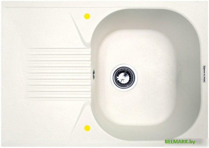 Кухонная мойка Zigmund & Shtain Klassisch 695 (индийская ваниль) - фото
