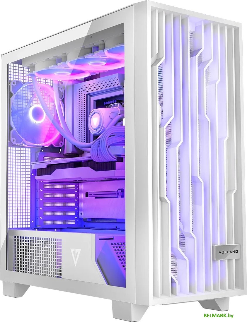 Корпус MODECOM Volcano Perun Apex ARGB Midi (белый) - фото