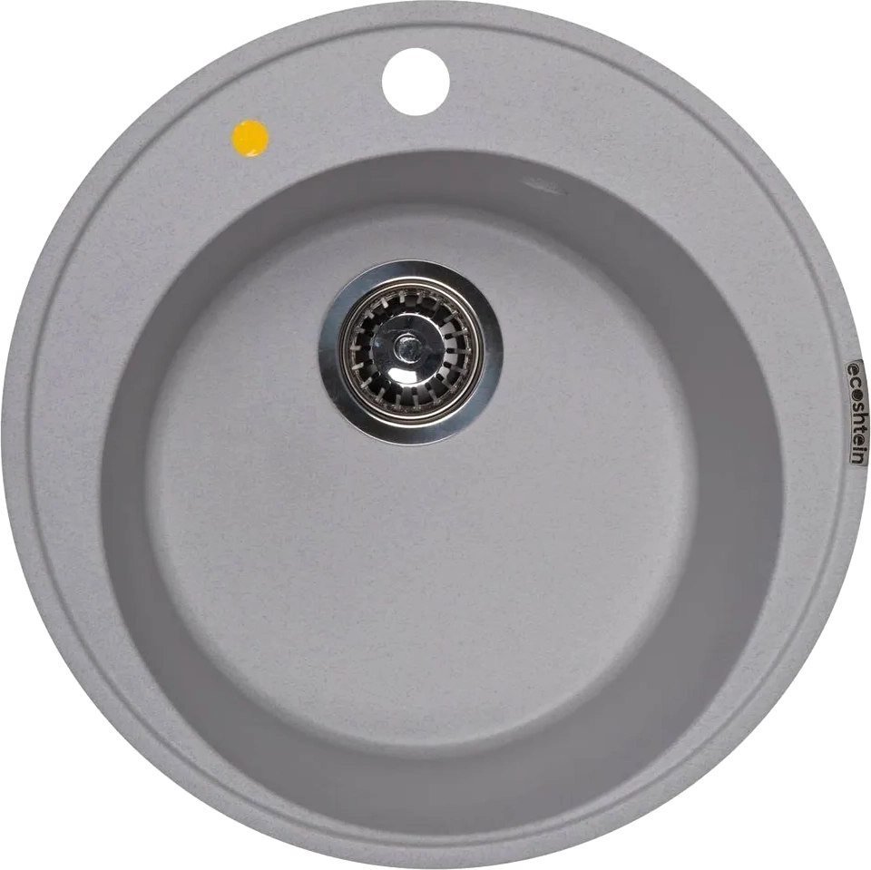 Кухонная мойка Ecoshtein Kreis 500 (серый шелк) - фото