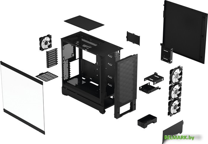 Корпус Fractal Design Pop XL Air RGB Black TG Clear FD-C-POR1X-06 - фото2