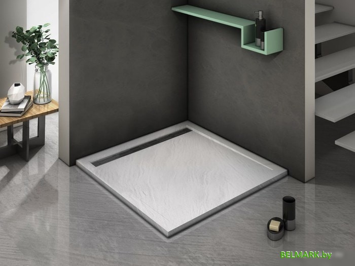 Душевой поддон WeltWasser TRS 90 Stone-WT 90x90 - фото2