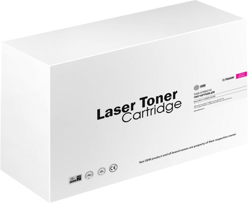 Картридж CACTUS CS-TK8600M (аналог Kyocera TK-8600M) - фото