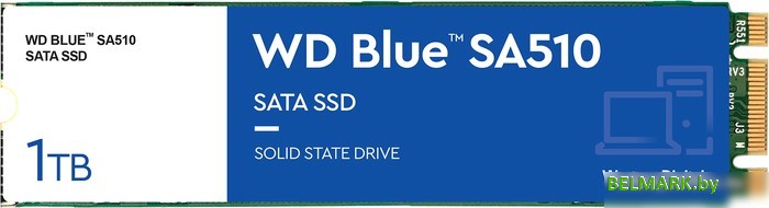 SSD WD Blue 1TB WDS100T3B0B - фото