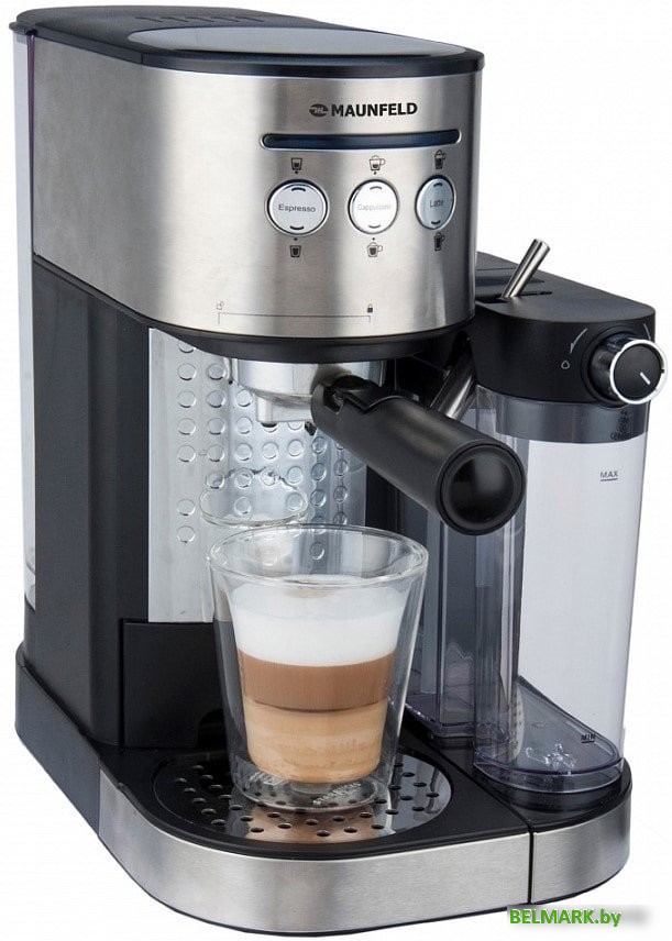 Рожковая кофеварка MAUNFELD MF-720S Pro - фото