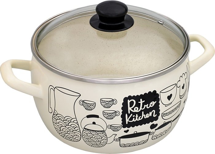 Кастрюля Metrot Ретро 350016 - фото