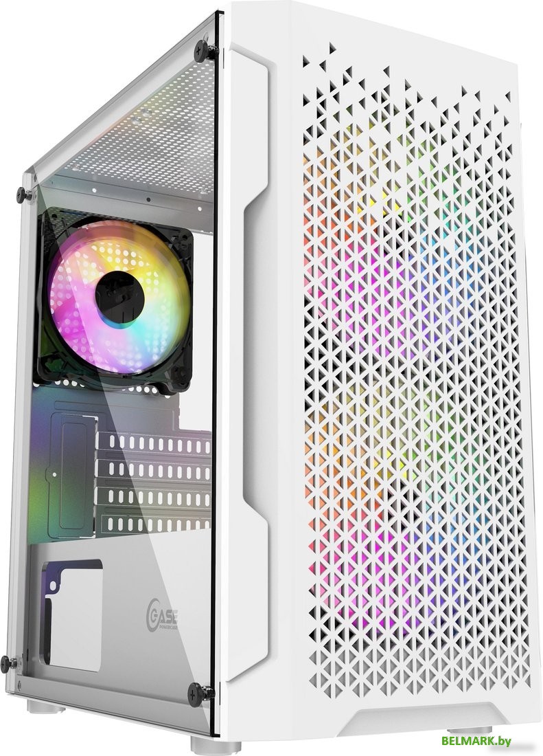 Корпус Powercase Mistral Micro Z3W Mesh LED - фото
