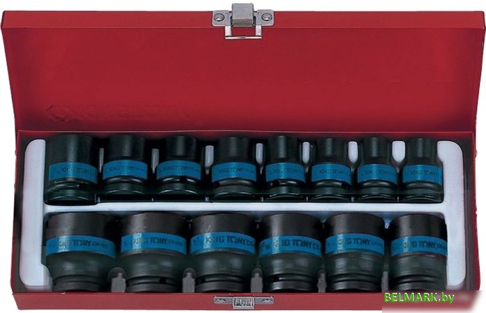 Набор головок слесарных King Tony 4414MP - фото