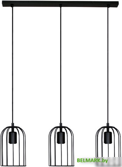 Подвесная люстра Элетех Танго 231 НСБ 01-3х60 -166 Е27 1005405018 (черный муар) - фото