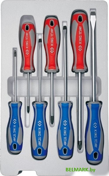 Набор отверток King Tony 30127MR (7 предметов) - фото